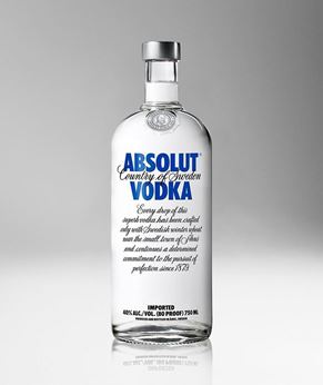Picture of [Absolut] Original Vodka, 750ML