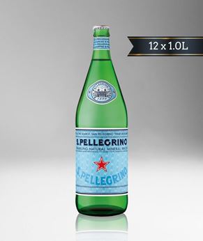 Picture of [S. Pellegrino] Sparkling Water, Glass Bottle With Crown Cap, 12x1.0L
