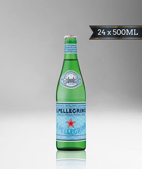 Picture of [S. Pellegrino] Sparkling Water, Glass Bottle With Crown Cap, 24x500ML