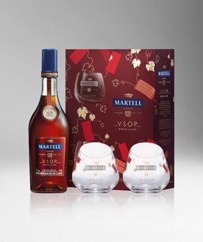 Picture of [Martell] V.S.O.P., 2018 Festive Gift Pack With 2 Glasses, 700ML