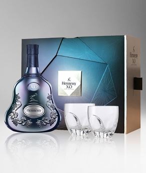 Picture of [Hennessy] X.O. On Ice, Limited Edition 2017, Gift Box With 2 Thomas Bastide Glasses, 700ML