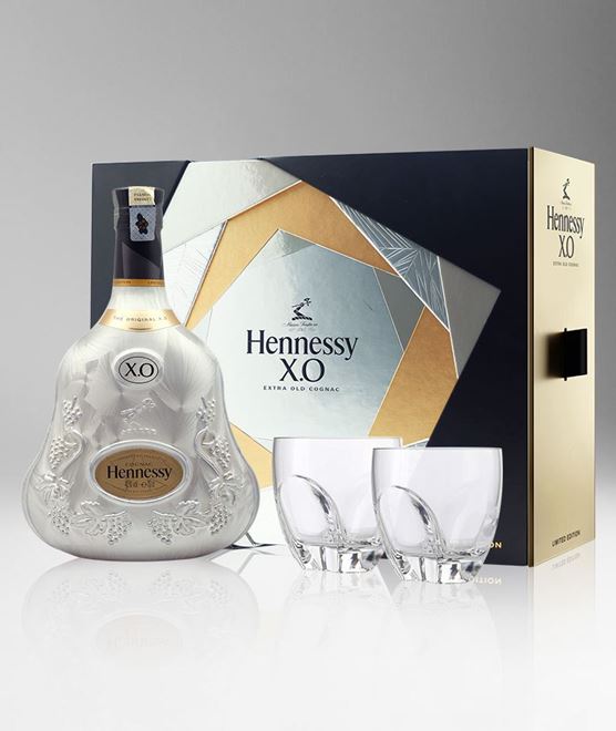 Hennessy Xo On Ice Limited Edition 2016 T Box With 2 Thomas Bastide Glasses Private Bar