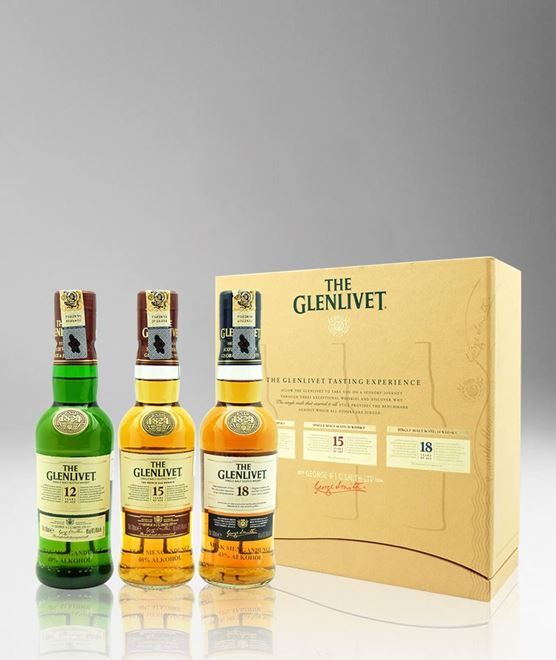 Picture Of Glenlivet Trio Gift Pack Miniatures 3x200ml