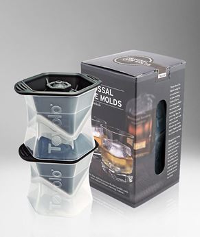 Picture of [Tovolo] Colossal Cube Ice Molds, Set Of 2
