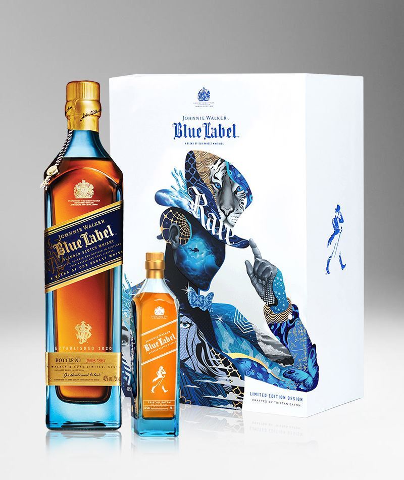 Johnnie Walker Blue Label 2018 Limited Edition Gift Pack With Miniature