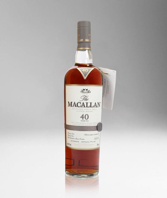 The Macallan Sherry Oak Casks 40 Years Old 2017 Release Private Bar Online Store